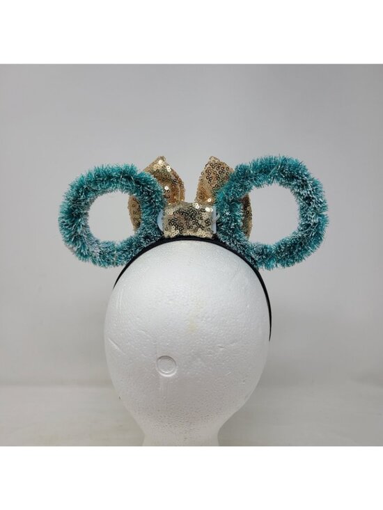 Lot of 3 Disney Mickey Minnie Ears Headbands Christmas Light Up Floral Holiday main image 4
